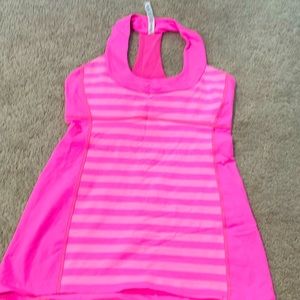 Lululemon hot pink tank top